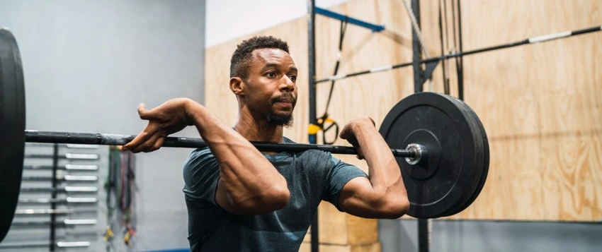 Strength and conditioning training in the gym
